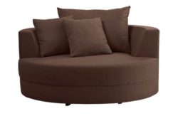 Collection Como Fabric Chair - Chocolate